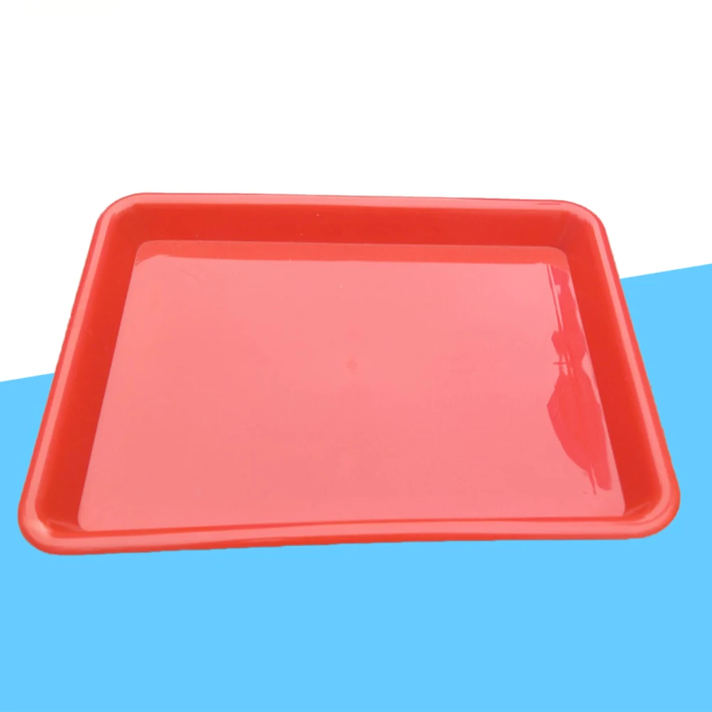 

5 Pcs Round Plastic Storage Tray Travel Organize Puzzle Sorting Trays Art Organizer