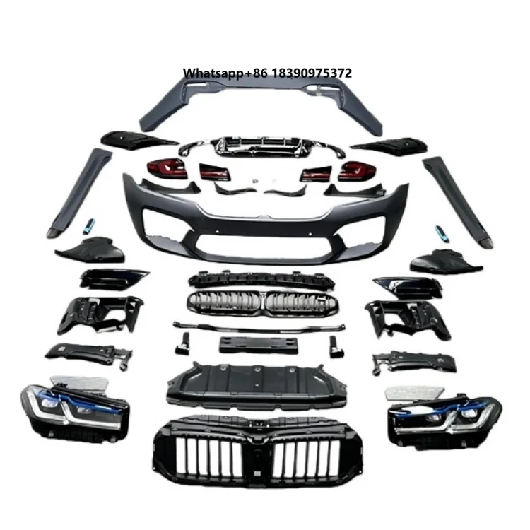 Veidt Suitable for G30/G38 Old to New 23M5 Simplified Front and Rear Bumpers Engine Hood Full Body Kit