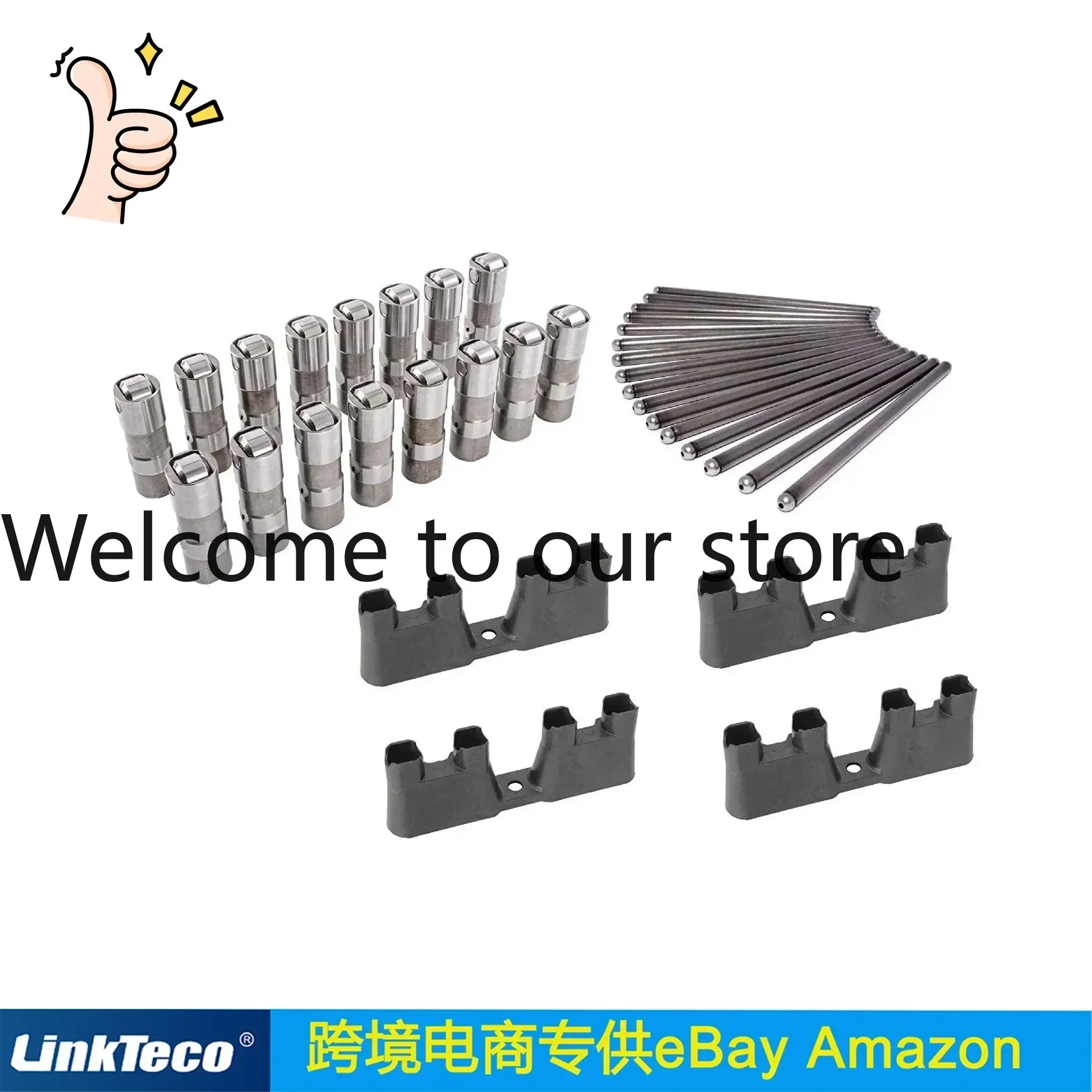 2026 Crossover Hot Sale LS7 Lifters Set, Guide Trays, 7.400 Pushrods 4.8-7