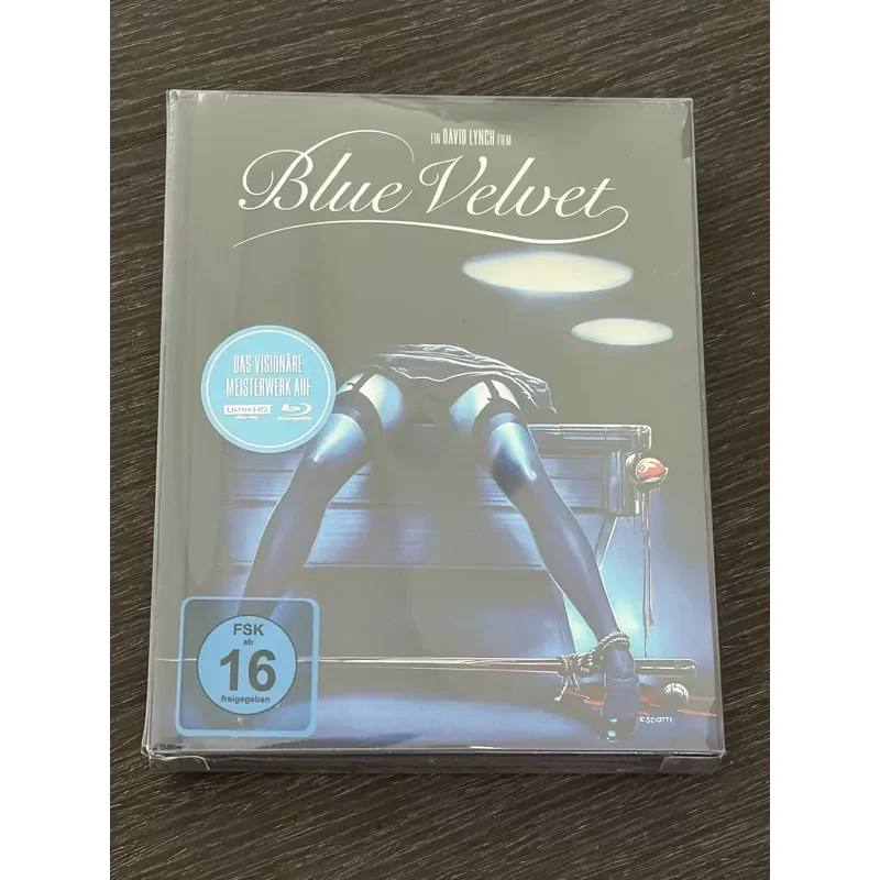 Blu-ray Book 4K Blue Velvet Brand New Unopened Original Packaging High Definition Movie Collection