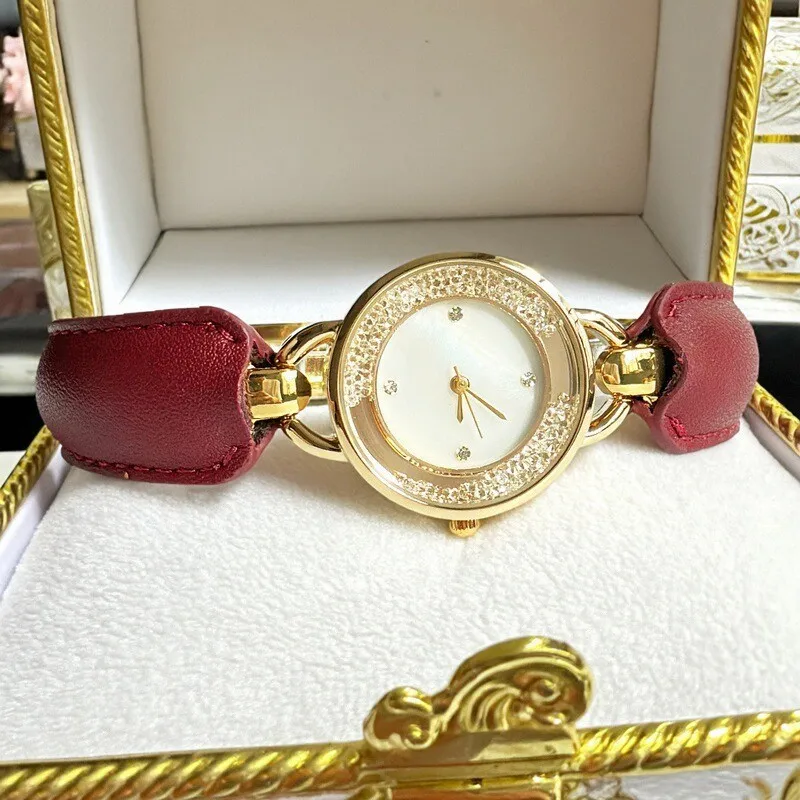 

New women's watchesbracelet watches for womenwine red braceletswomen's watches, fashionable quartz watches, women's accessories
