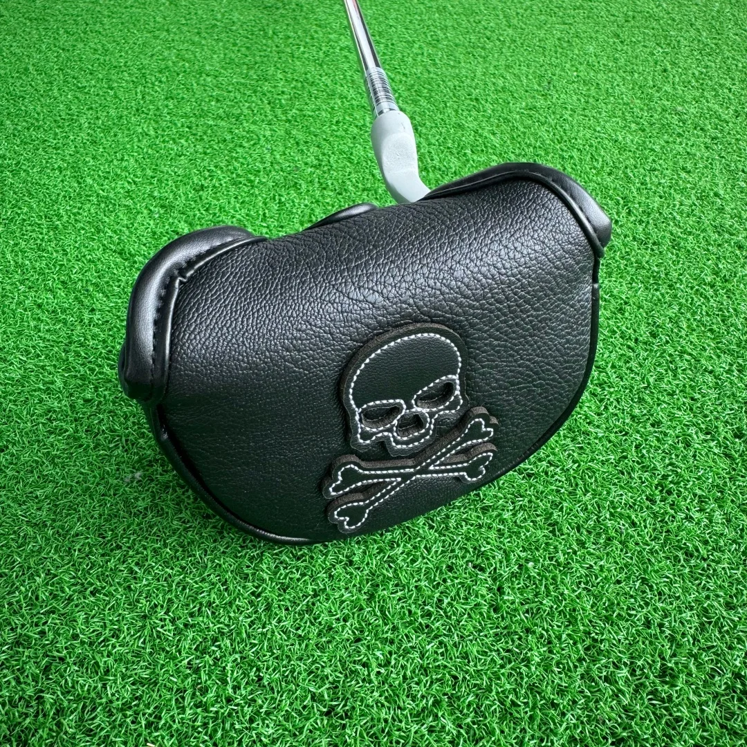 Small Mallet Cover Skull Design Golf Putter Cover Blade Putter Mallet Putter Headcover Head Cover For Brand Golf Clubs