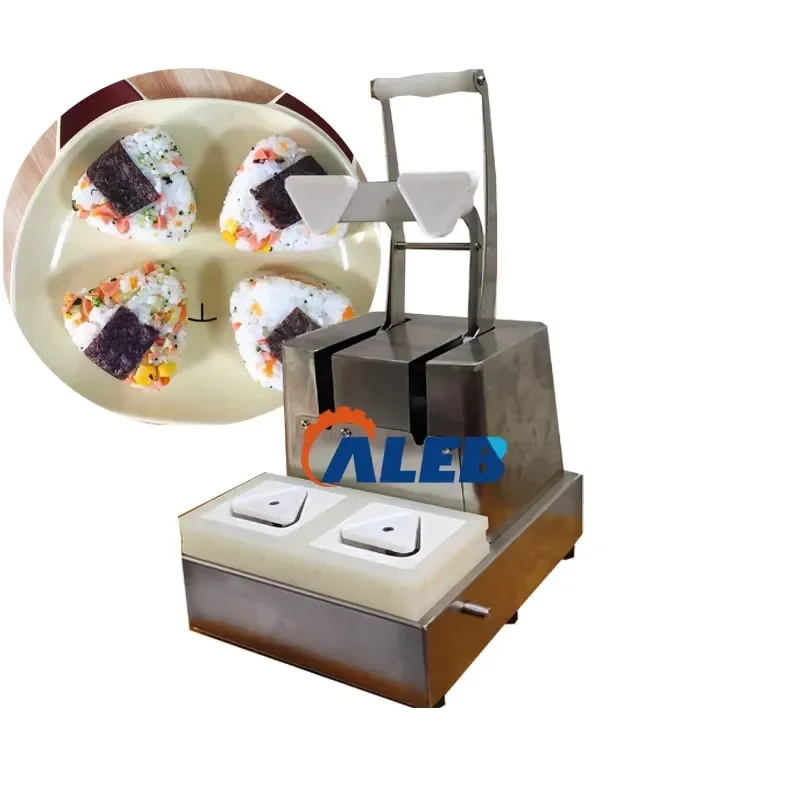 YWM Certificate Automatic Onigiri Machine Commercial Rice Ball Machine Triangle Onigiri Machine