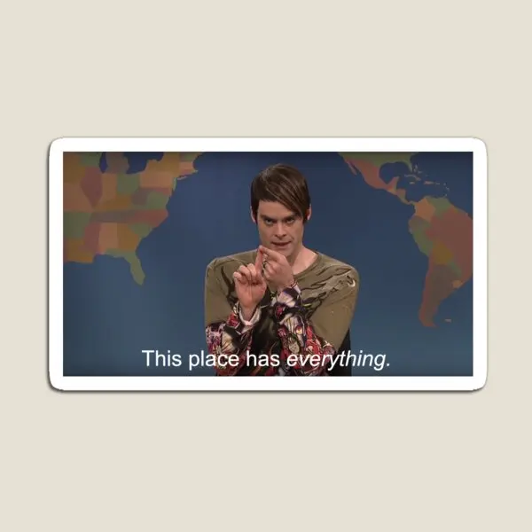 Магнитный Декор «у этого места все есть», магнитные держатели, наклейки для детей, домашних детей, Смешные красочные