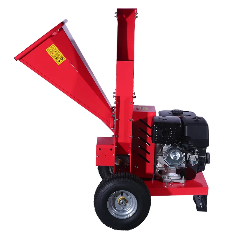 Expert selection Orchard branch crusher Mobile crusher Leaf Landscaping branch Fruit wood