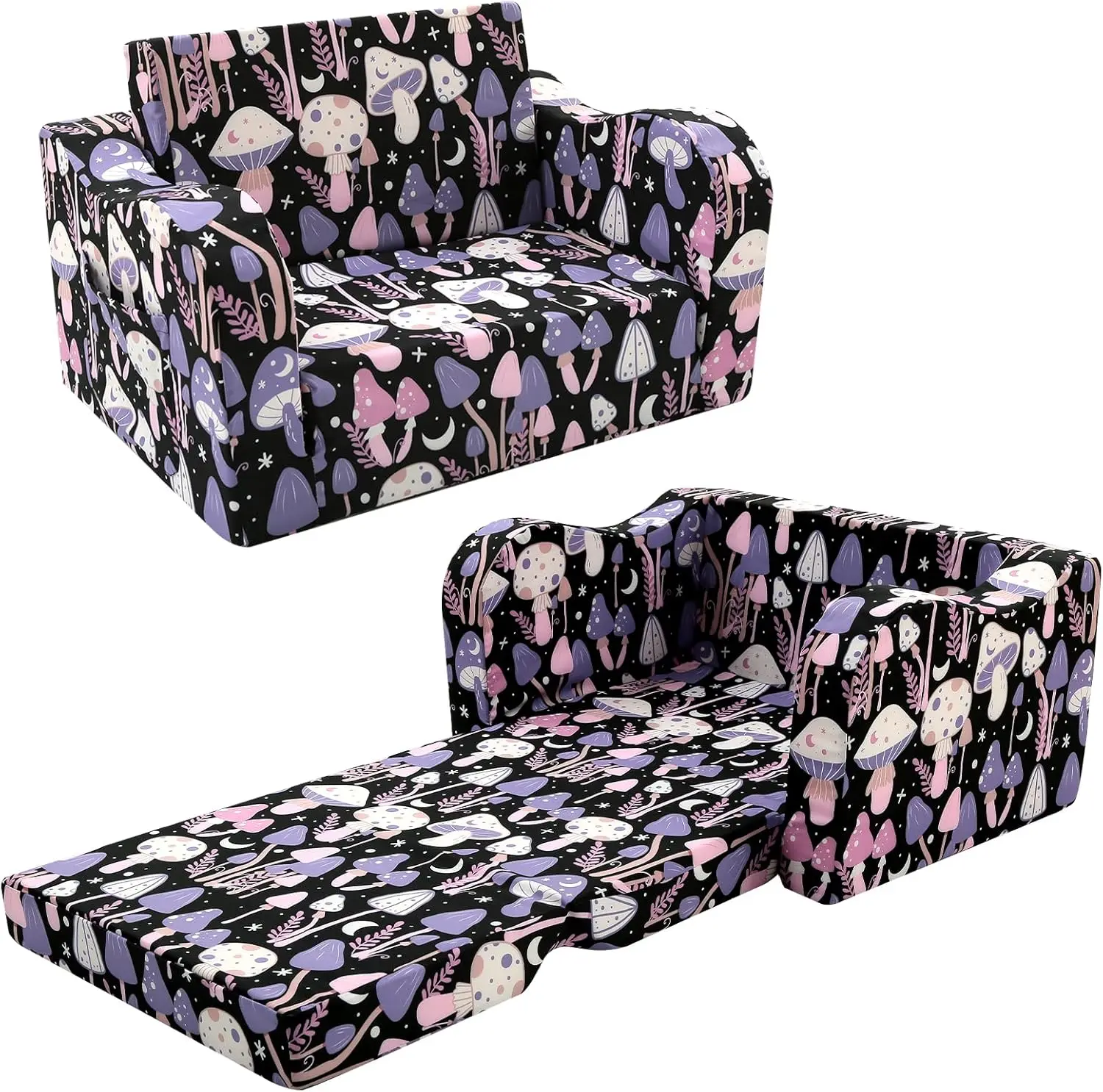 

Складной детский диван, складной стул, удобный для малышей 1-3 лет, диван для малышей, складной диван 2-в-1, диван-кровать для игровой комнаты, малышей