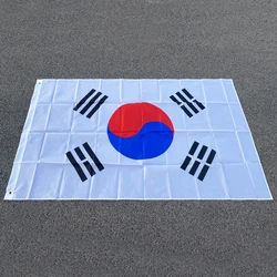 aerxemrbrae 90 x150cm South Korea Korean Flag Banner    Polyester Fabrics