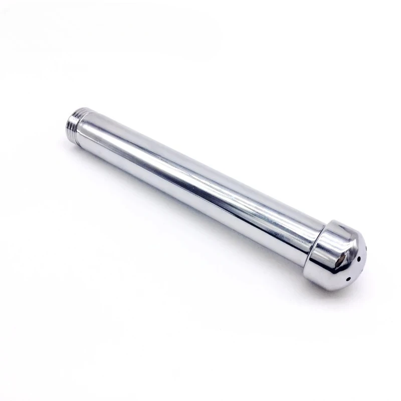 Bidet Faucets Rushed Anal Douche Shower Cleaning Enemator With 3 Styles Head Plug Enema Metal Anal Cleaner Butt Plugs Tap