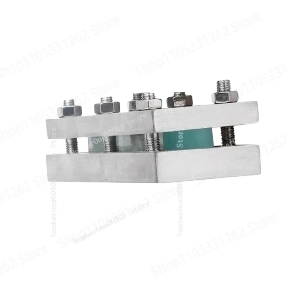 304 Stainless Steel Sight Glass Rectangular Level Gauge with Flat Welded Design for Liquid Observation 1000*80 450 * 80  MM