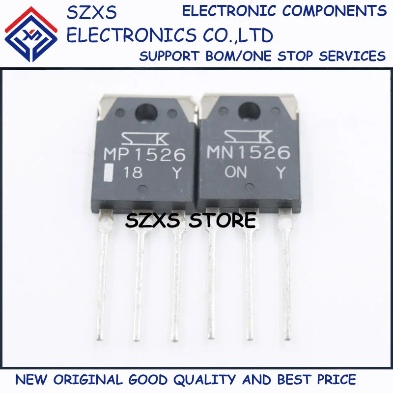 

New Original 2Pairs MP1526 + MN1526 TO-3P Audio Amplifier Transistor In Stock Electronic Components Good Quality