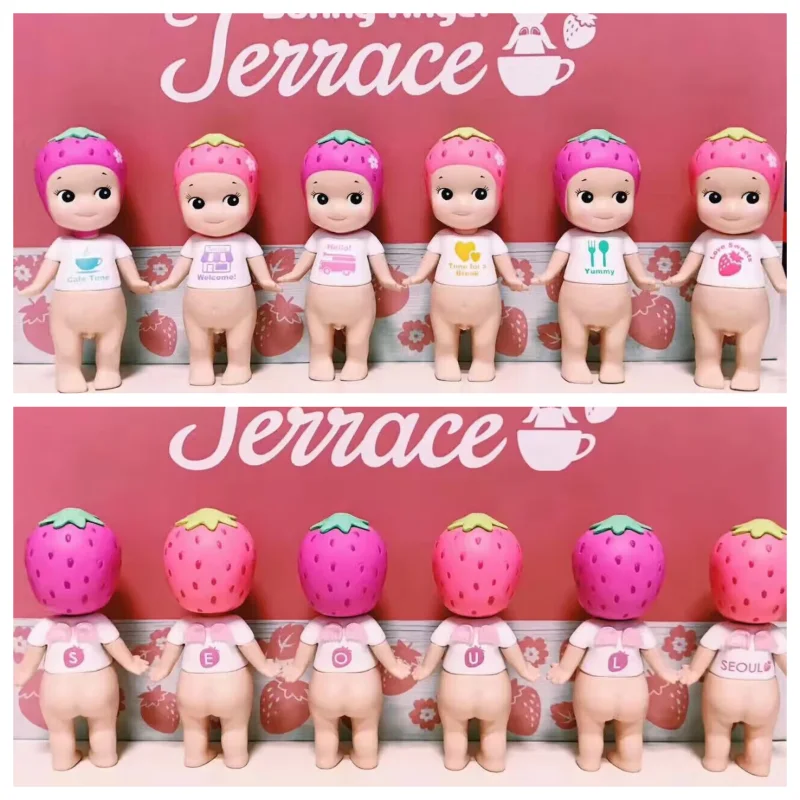 

Новые горячие товары Sonny Angel Mini Angel Cherub Series слепая коробка аниме фигурки украшения клубника куклы фанаты детские праздничные подарки