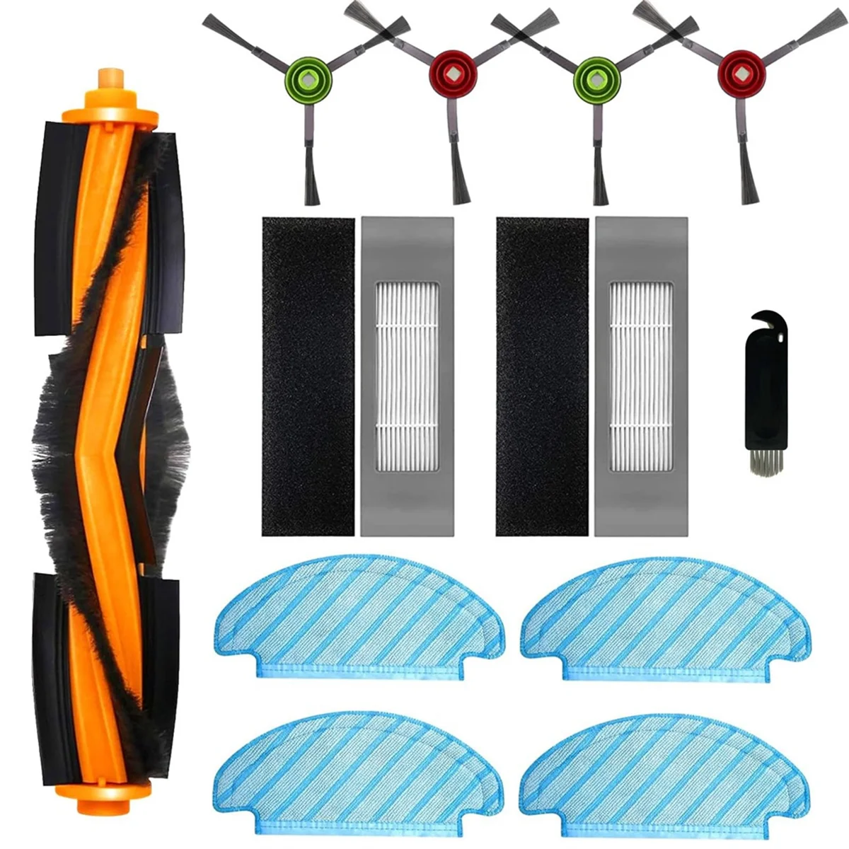 

Vacuum Cleaner Accessory Set for Yeedi Vac 2 Pro/Vac Max/Vac Hybrid/Vac Station, for Ecovacs T8 /N8 /N8 Pro