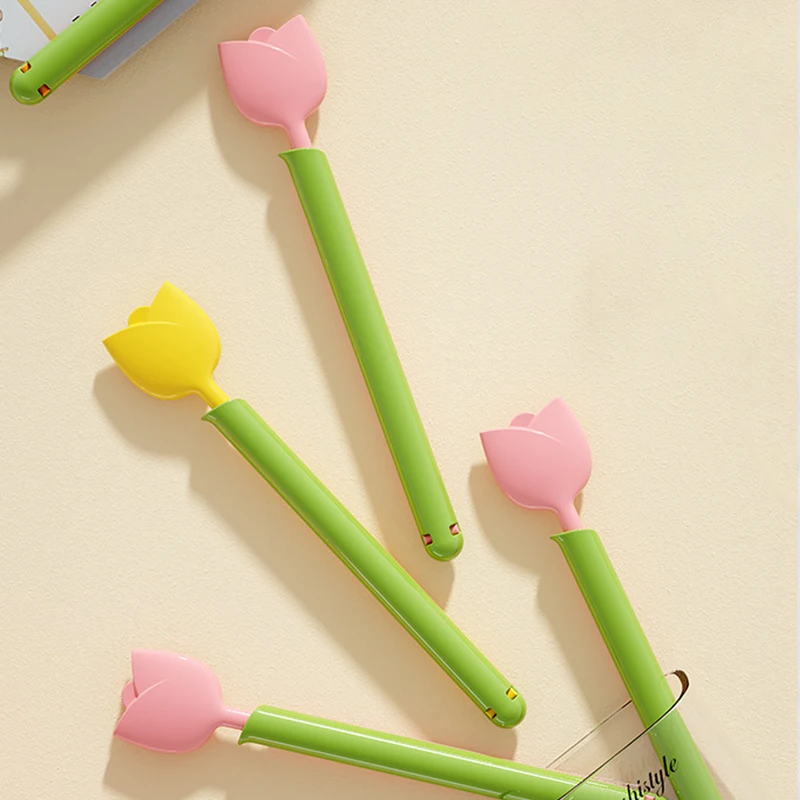 5Pcs Tulip Seal Clips Kitchen Food Snack Sealing Bag Clips With Magnetic Storage Box Reusable Bag Sealer Home Storage Tools