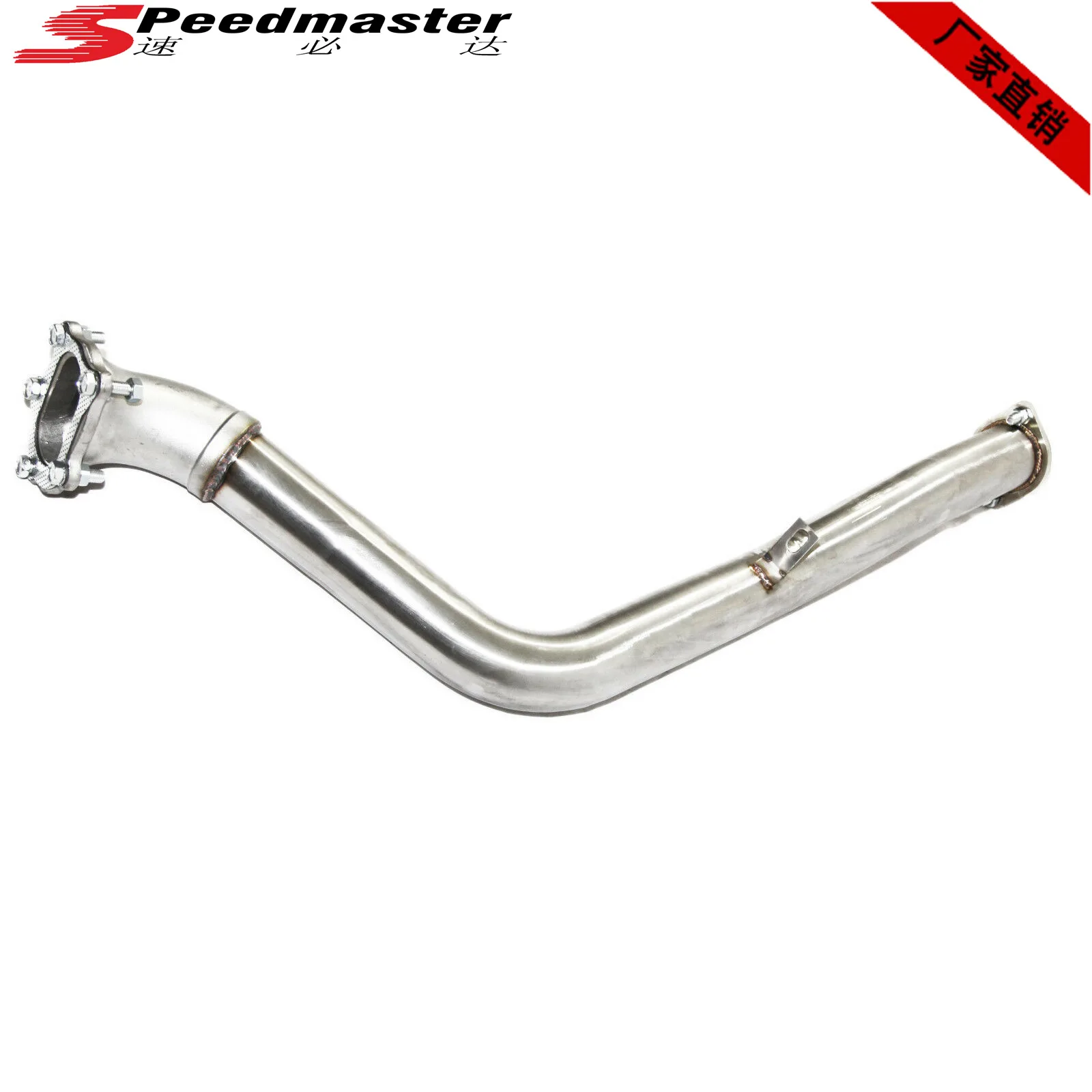 

02-07 3-дюймовая выхлопная труба Mori & Human WRX из нержавеющей стали