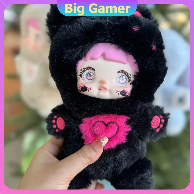 

1:1 Nommi клейкий рис первого поколения, милая серия Never Closes, плюшевая игрушка, фигурка слепых коробок, очаровательный рождественский подарок для девочек