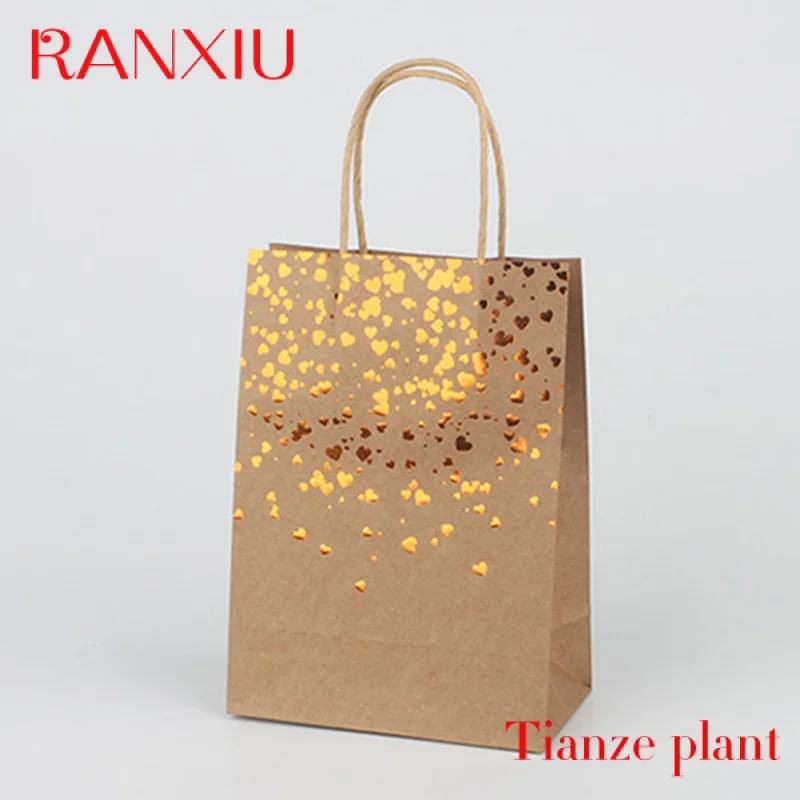 Custom Luxury Custom Paper Bag with Your Own Logo Gift Paper Bag Manufactures Custom Clothing Shopping Bags Kraft Paper Customiz