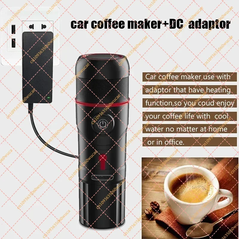 

1Pcs for Hibrew H4 In-Car Coffee Machine EU US UK Power Adapter Accessories for Hibrew H4