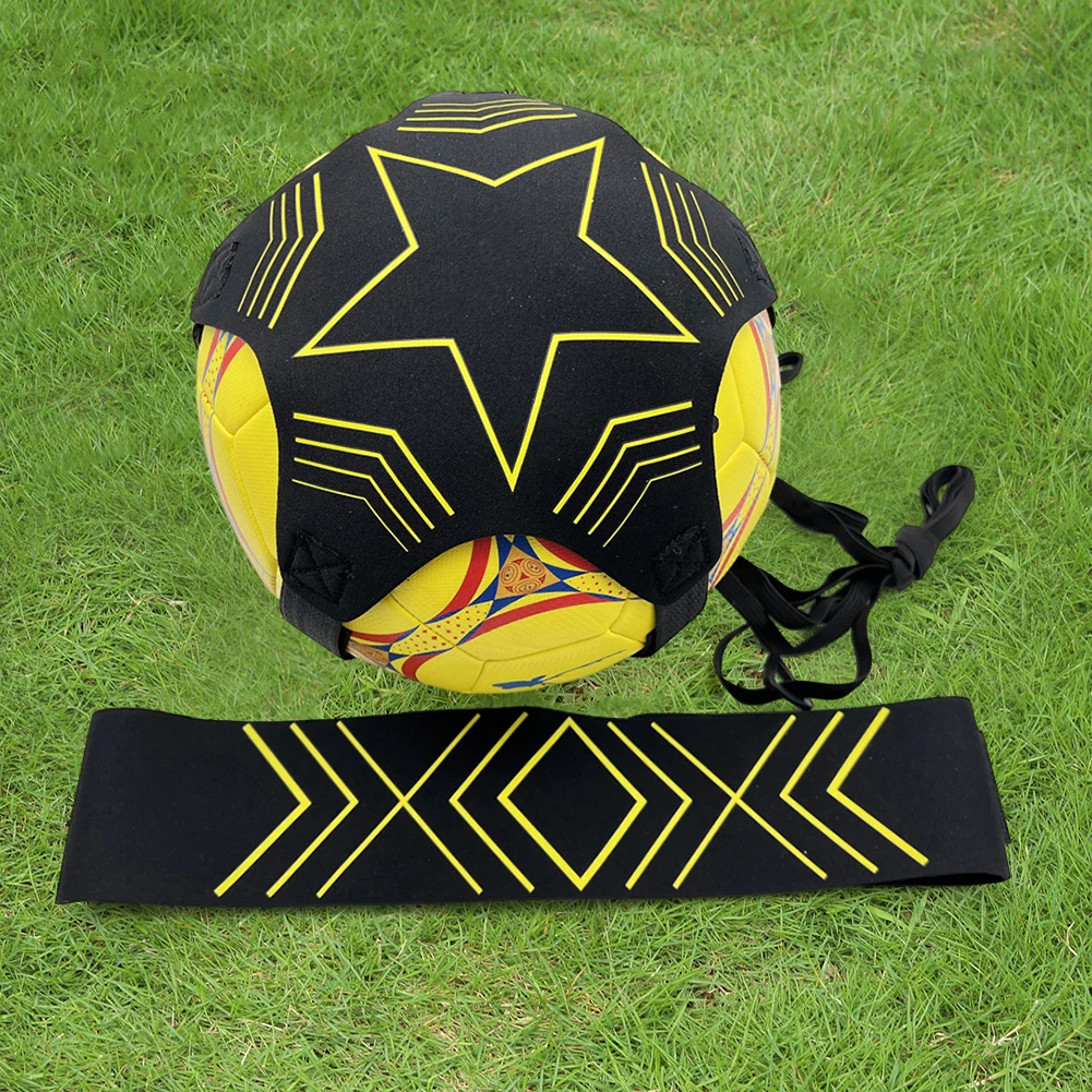 

Soccer Ball Juggle Bag Children Auxiliary Circling Belt Kick Solo Soccer Trainer Football Kick Kids Football Training Equipment