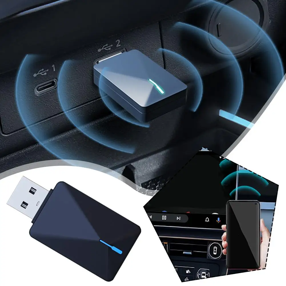 

New Mini U3 Smart Box For Kia Wireless Android Auto Plug And Play OTA Online Upgrade Bluetooth WIFI Auto Connect W2P7