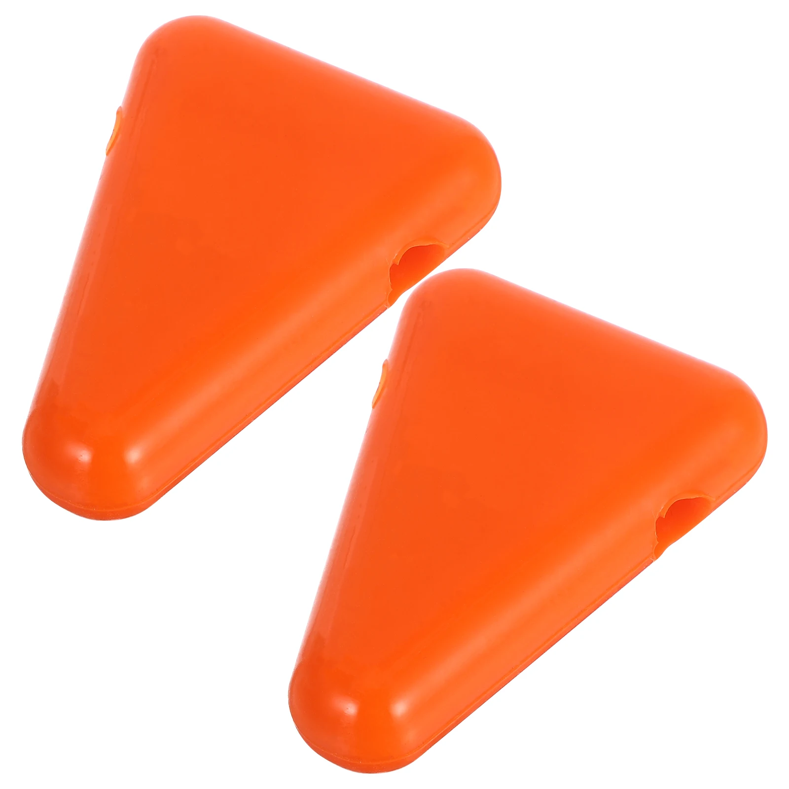 

2pcs Fork Holder Silicone Fork Holder Block Protective Tray Orange Adjustable Stand for Meditation Stability Healing