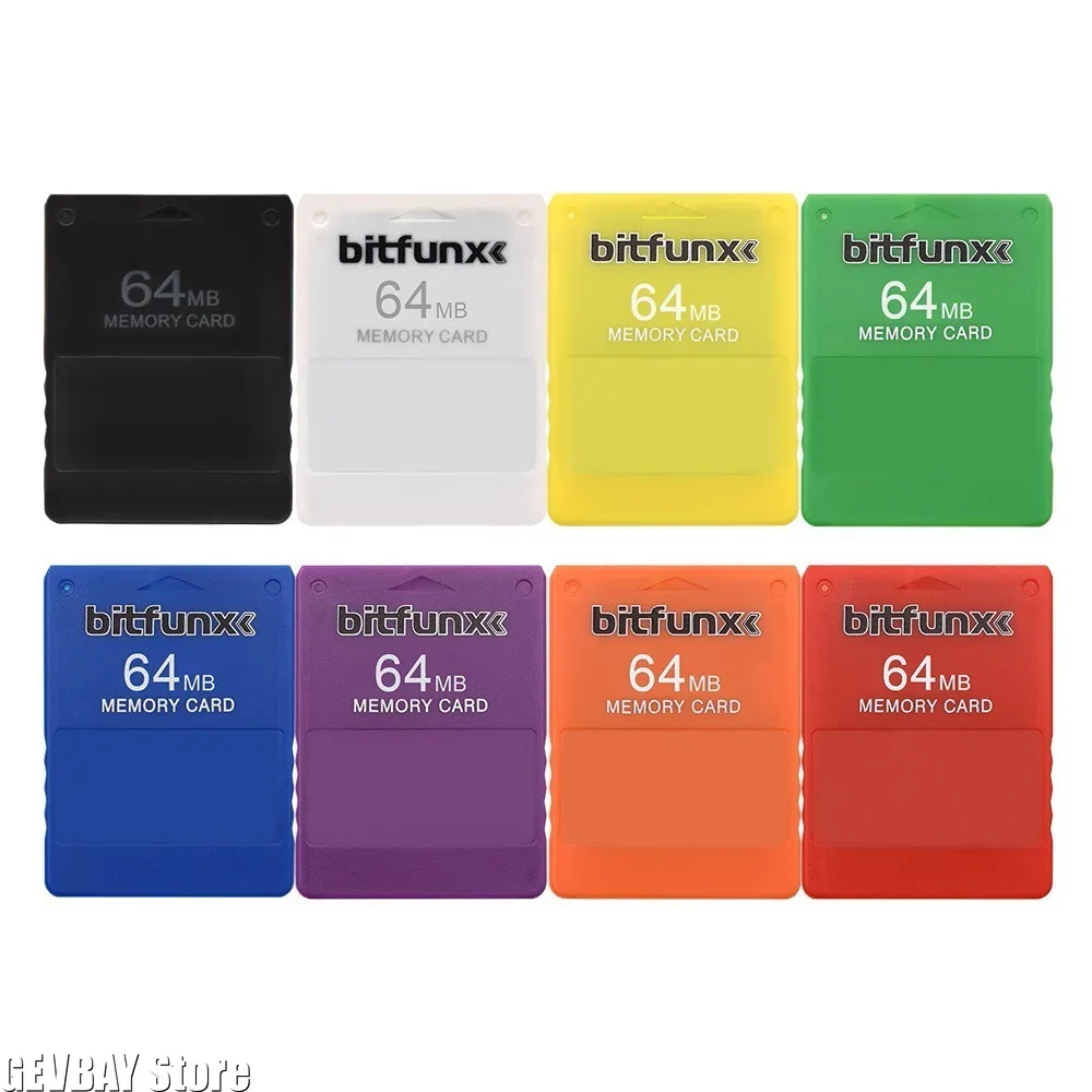 Tarjeta de Memoria FMCB V1.966 de 8MB, 32MB, 64MB para Consola de Juegos PS2, Tarjeta Free McBoot, Programa de Datos de Juego, Tarjetas de Consola para PS2 Playstation
