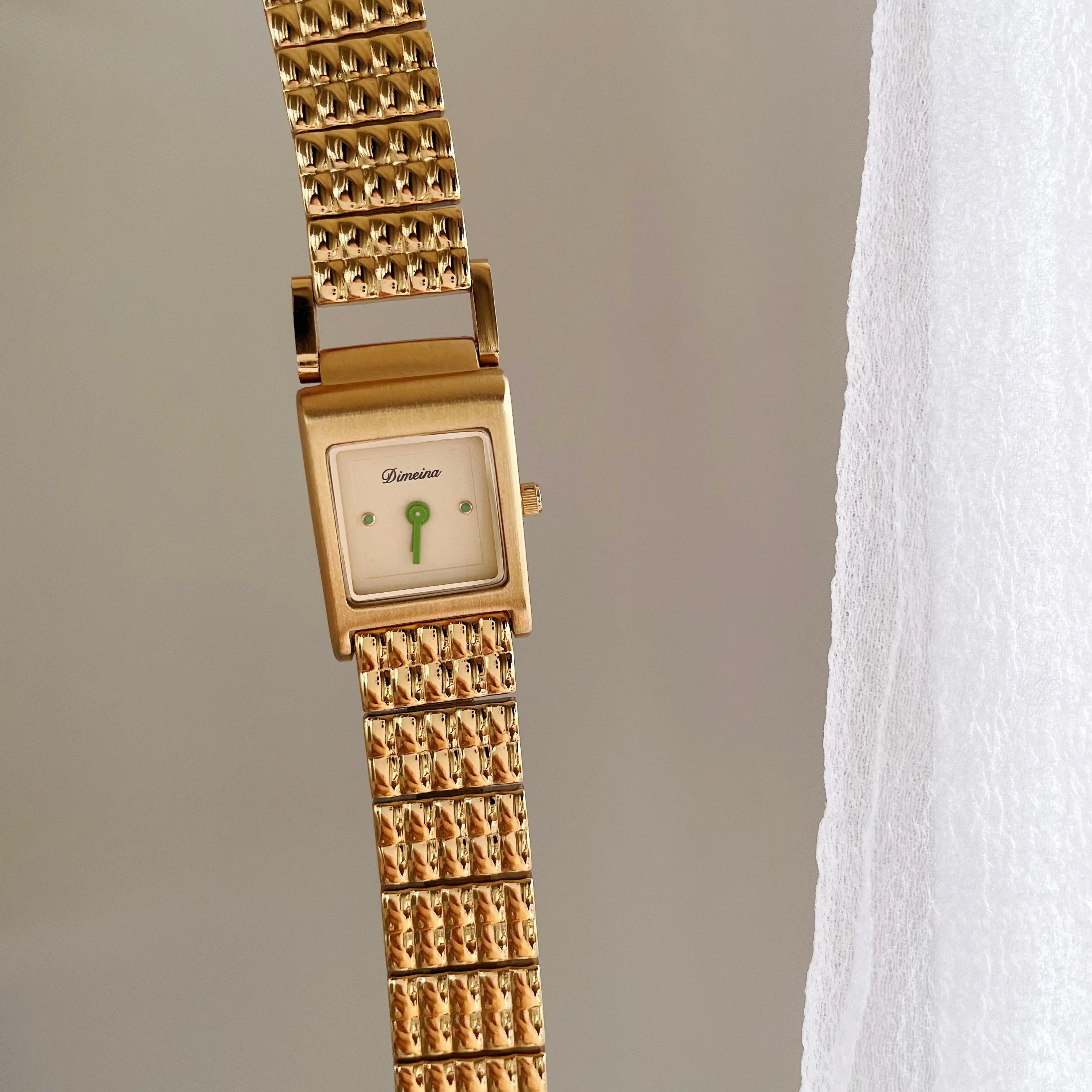 

High-End Selected Watches, Small Gold Watch, Stylish Square Gold Women'S Watch, 2026 New Style, Gift For Ladies, Women'S Gift.