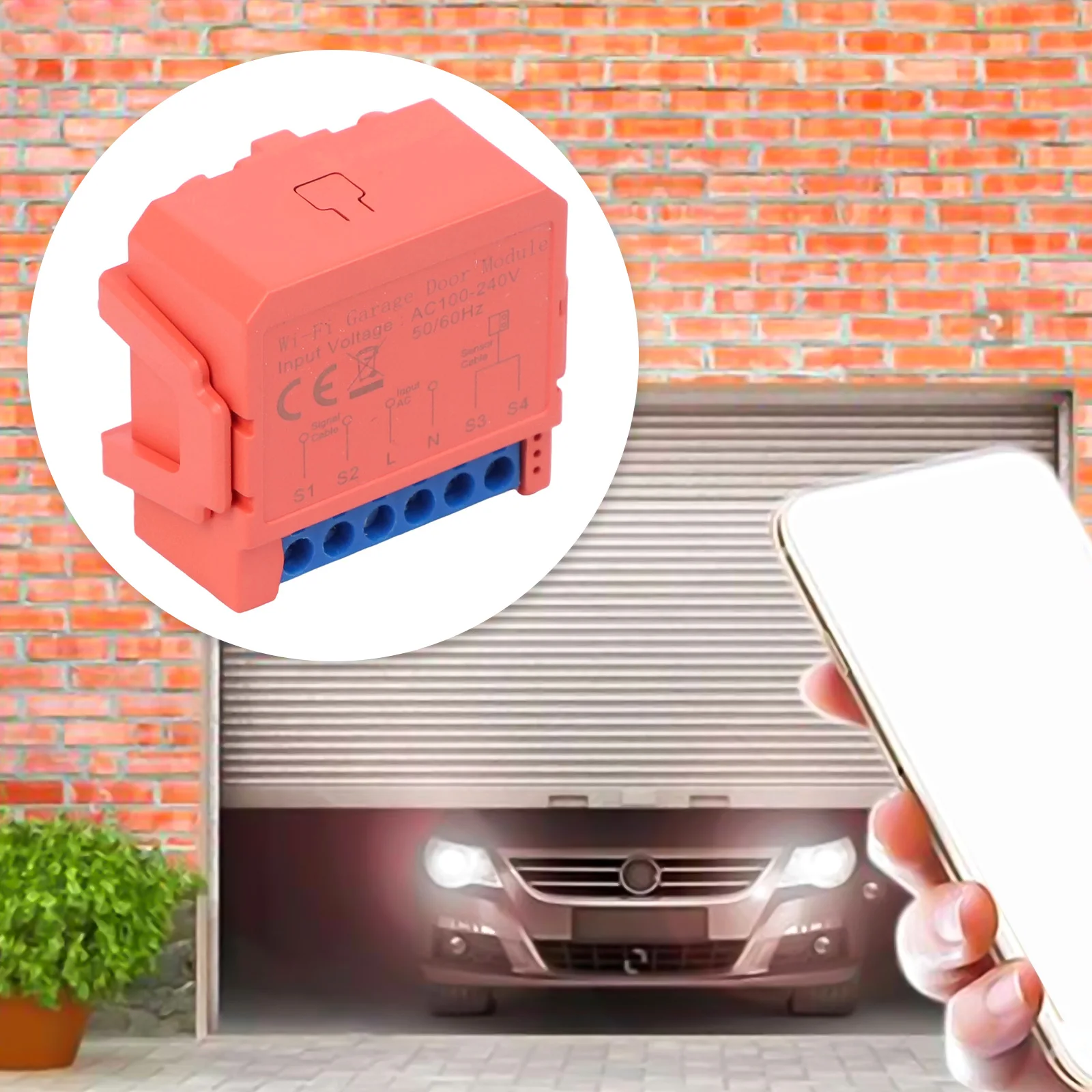 

Модуль управления гаражными воротами, управляемый через приложение, модуль управления системой, интеллектуальный переключатель, рабочий диапазон ниже 100 м, автоматизированный доступ