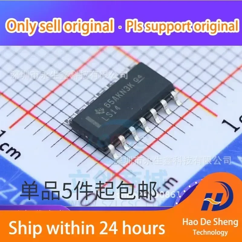 

10 шт./лот SN74LS14DR 74LS14DR SOP14 Новые оригинальные в наличии