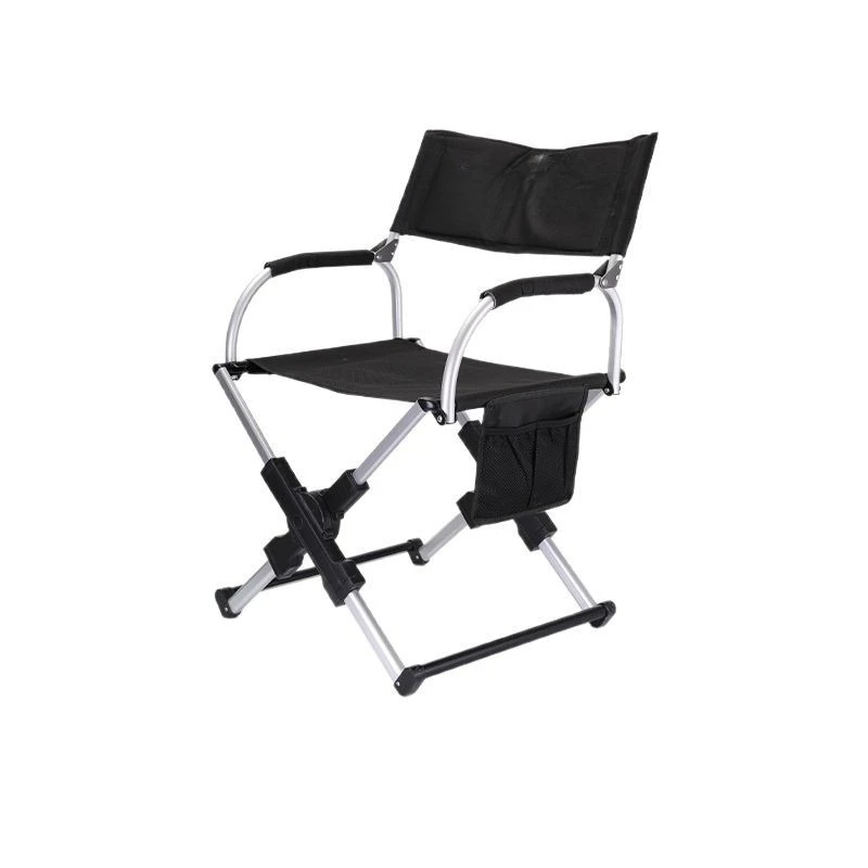 

Outdoor satchel director chair outdoor self-driving tour camping barbecue fishing chair portable aluminum alloy folding chair