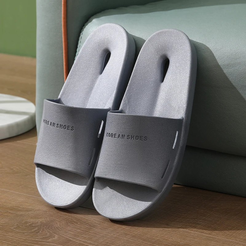 

Men Women Bathroom Slides Indoor Home Slippers Comfy House Shoes Unisex Lightweight Eva Slipper Non-slip Hollow Bath Slippers