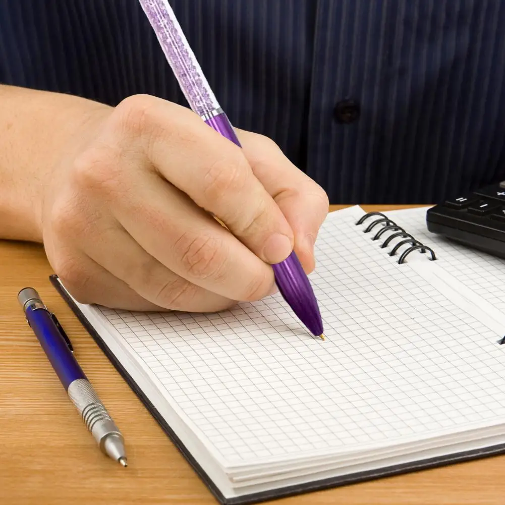 Rolling Ball Pen  Unique Extra Fine Point Ballpoint Pen  4 Colors Writing Pen