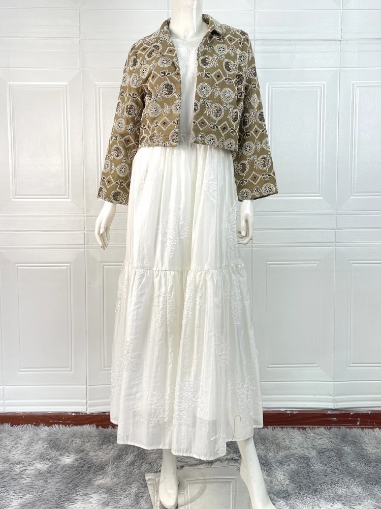 

African Dresses For Women Elegant Wedding Muslim Fashion Abayas Dashiki Robe Kaftan Long Maxi Dress Turkish Africa 2026 New