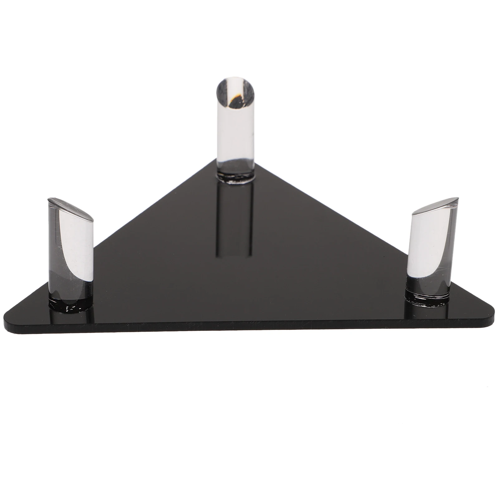 

Ball Display Stand Holder Sports Rack Basketball Base Football Acrylic Fitness Storage Organizer Home Office Study Mall Triangle