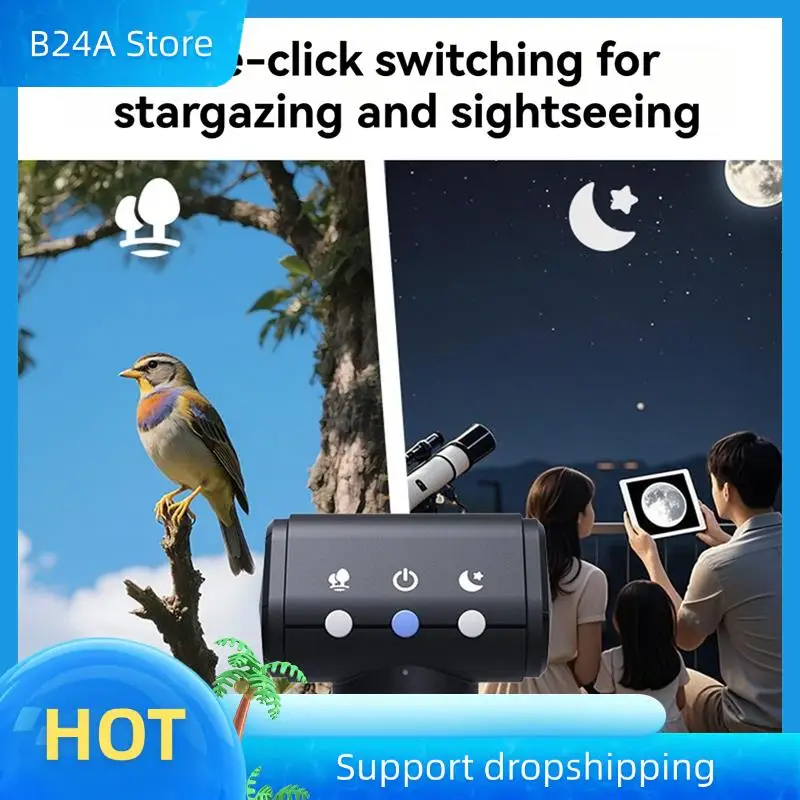 

B24A 2.4GHZ Microscope 2 Million Pixels Astronomical Telescope HD Electronic Eyepiece Photo Recording Wifi Phone Computer