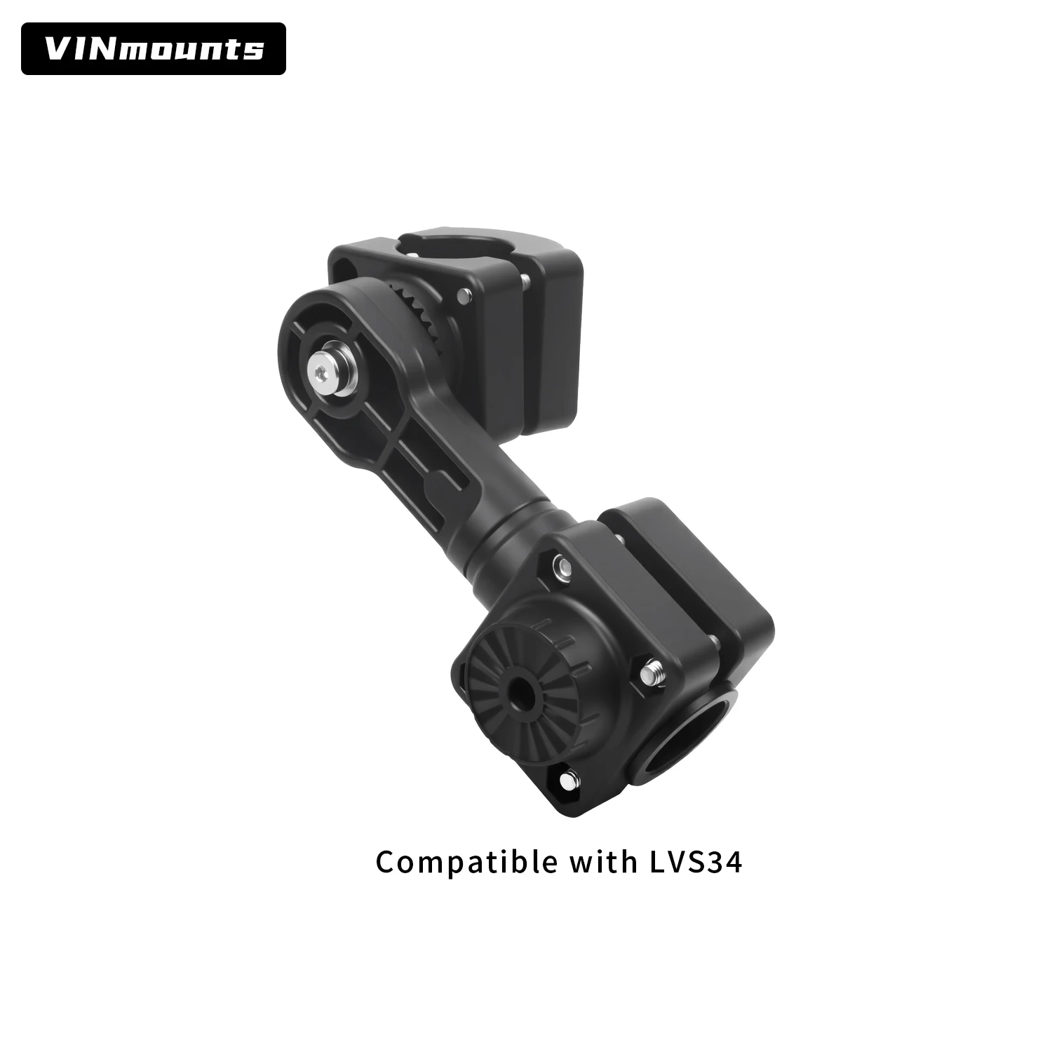 

VINmounts 0 Degree Perspective Mount Compatible with LVS34,MultiMode Transducer Mount for Pole & Trolling Motor Shaft