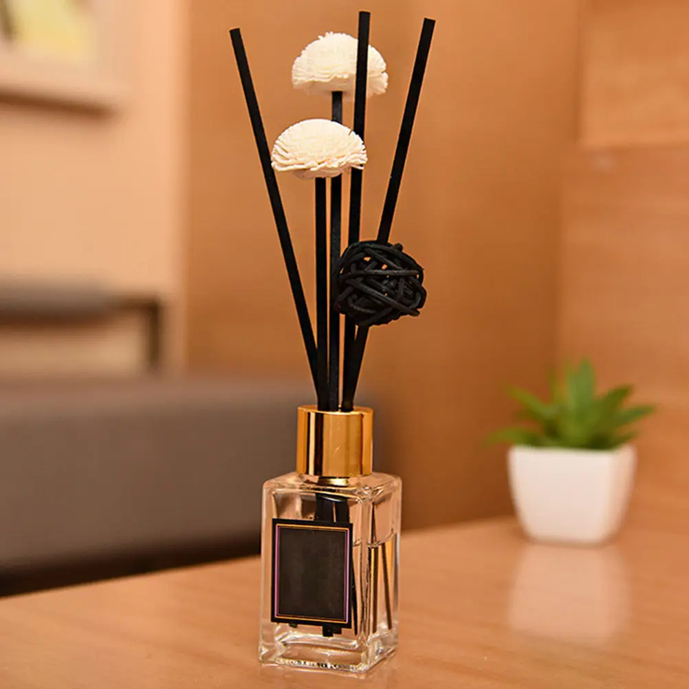 50Pcs Aroma Diffuser Sticks Fiber Reed Sticks for Essential Oil Diffusers Home Fragrance Scented Room Air Purifier Relaxing Mood
