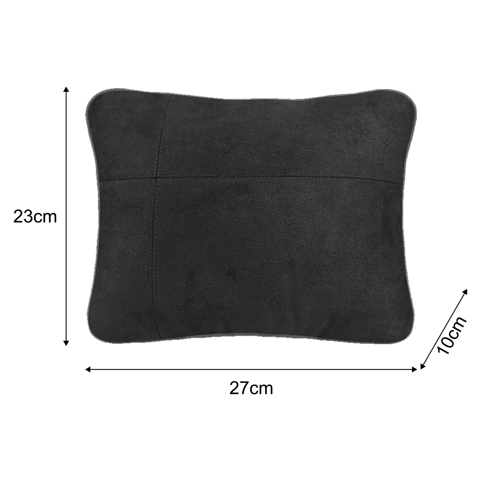 Car Lumbar Pillow Waist Support & Neck All Seasons Suede Fabric For Mercedes S Maybach Cushion Long Distance Fatigue Reduction