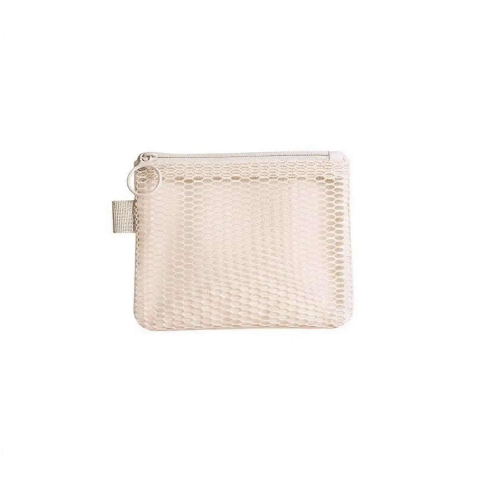 Mesh Organizer Pouch Lightweight Double Mesh Cosmetic Organizer Bag for Travel Toiletries and Makeup