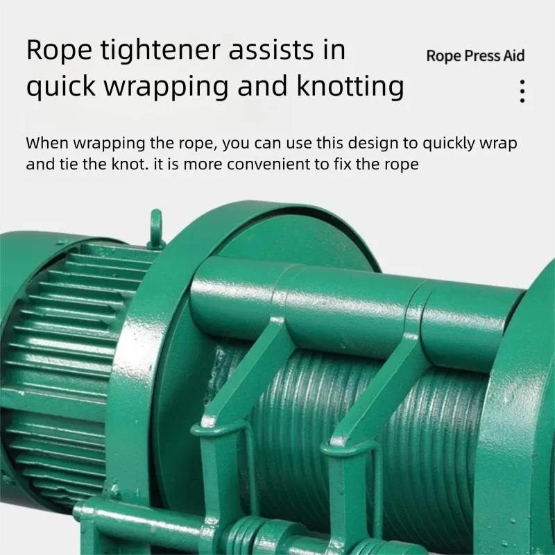 중장비 윈치 2/3/5톤 380V 건설 현장 해양 크레인 전기 견인 호이스트 리프팅 및 호이스트 기계