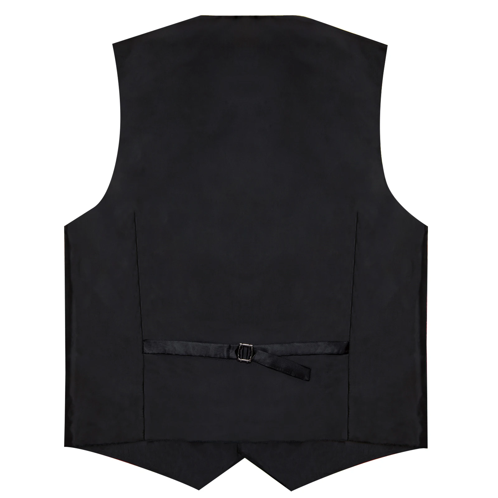 Gentleman Waistcoat 4-Piece Suit Accessory Set, Men's Vest, Necktie, Handkerchief, Cufflinks for Wedding Formal Events
