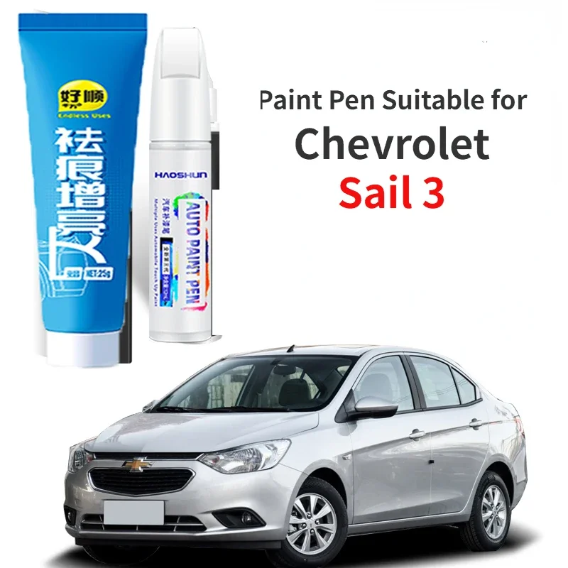 

Ручка для рисования подходит для Chevrolet Sail 3, оригинальный фиксатор краски, белый парус 3, автомобильные принадлежности, аксессуары, полная коллекция, оригинал