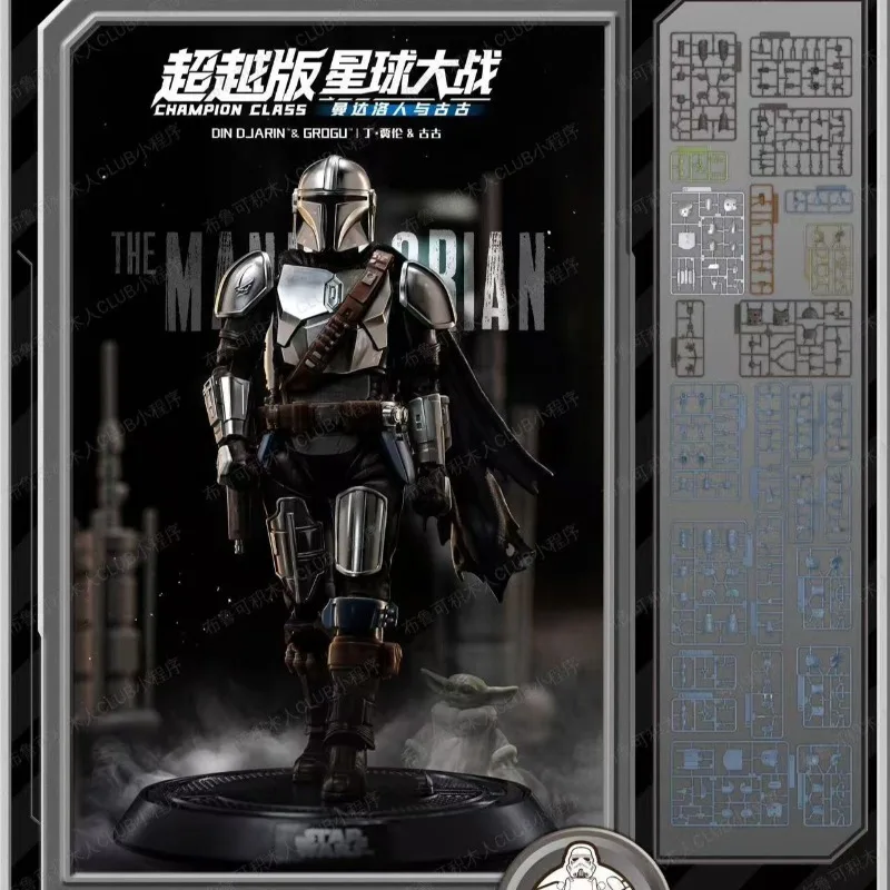 

Предзаказ: Новые подвижные аниме-куклы Blokees Beyond Star Wars The Din Jaron & Gu Gu Beau-Katan Kryze, подарок для детей