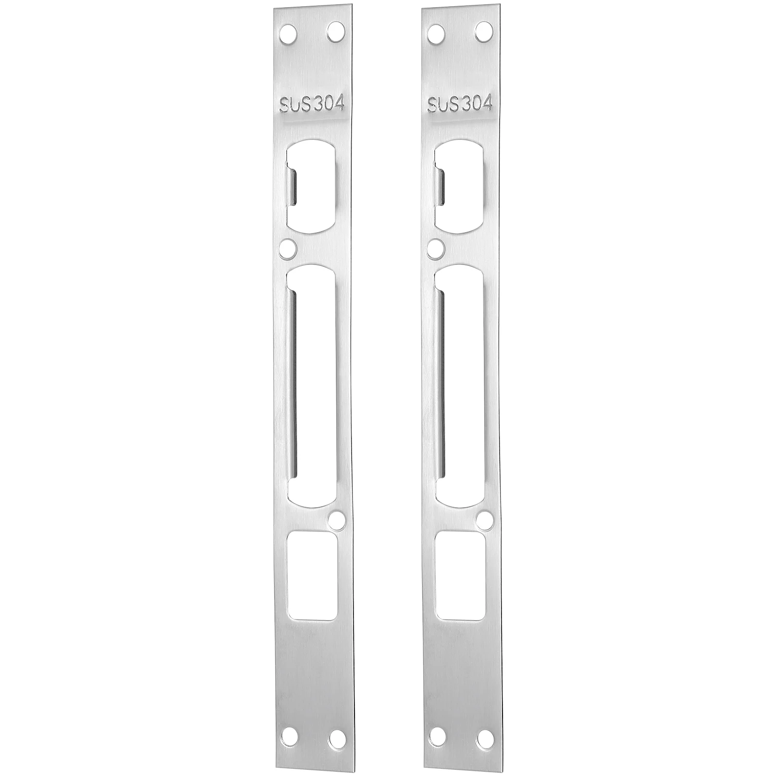 Door Security Plate Door Security Strike Plates Stainless Steel Door Reinforcement Plate