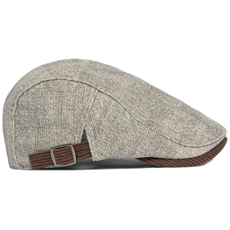 HT4090 Berets New Autumn Winter Cap Hats for Men Women Vintage Thick Warm Flat Cap Artist Painter Hat Male Beret Cap