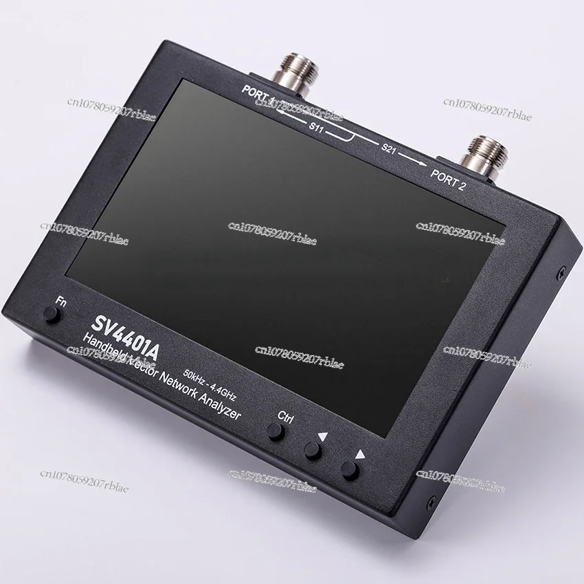 SV4401A 7-calowy dotykowy LCD 50KHz~4.4GHz Wektorowy analizator sieci HF VHF UHF Analizator antenowy Aktualizacja NanoVNA VNA FCC CE