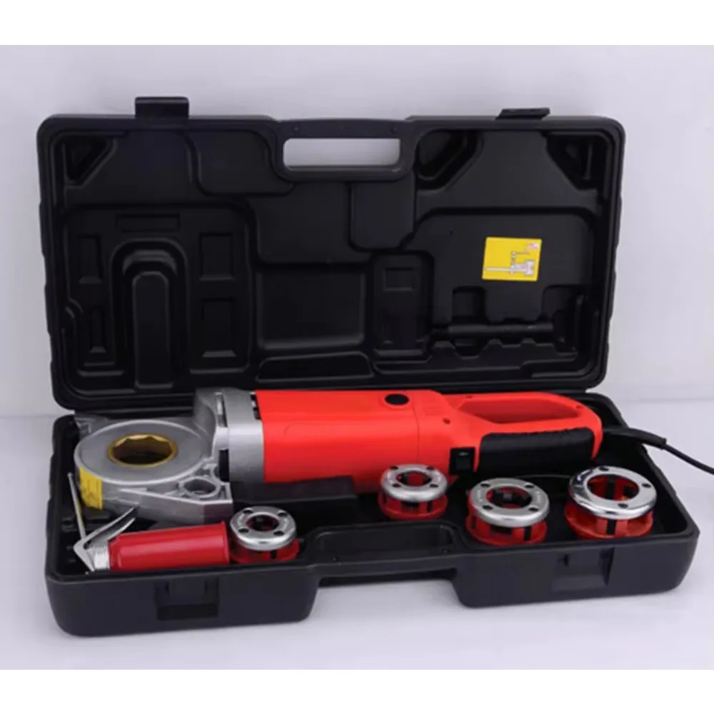 Factory Direct 2026 Industrial grade power pipeline threading machine electric ratchet die threading machine electric pipeline t