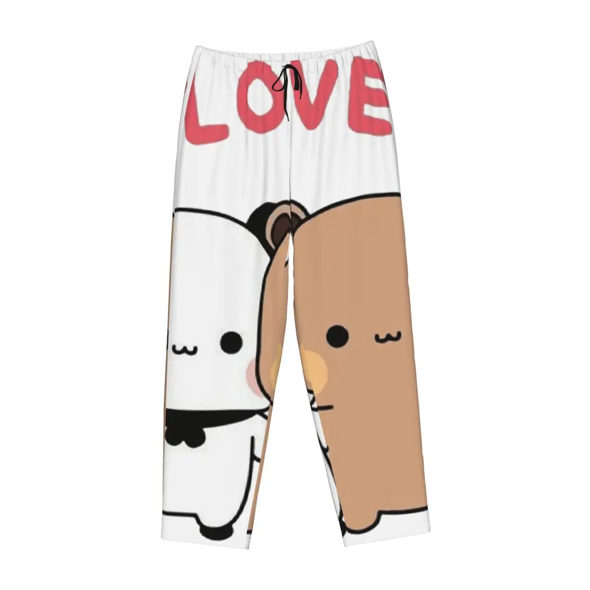 

Женские пижамные штаны с медведем и пандой Bubu Dudu Balloon, одежда для сна с карманами для отдыха и сна на заказ