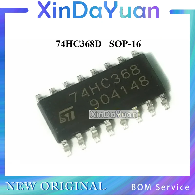 10 pcs 74HC368D SOP-16 3.9MM Hexagonal Buffer/line Driver