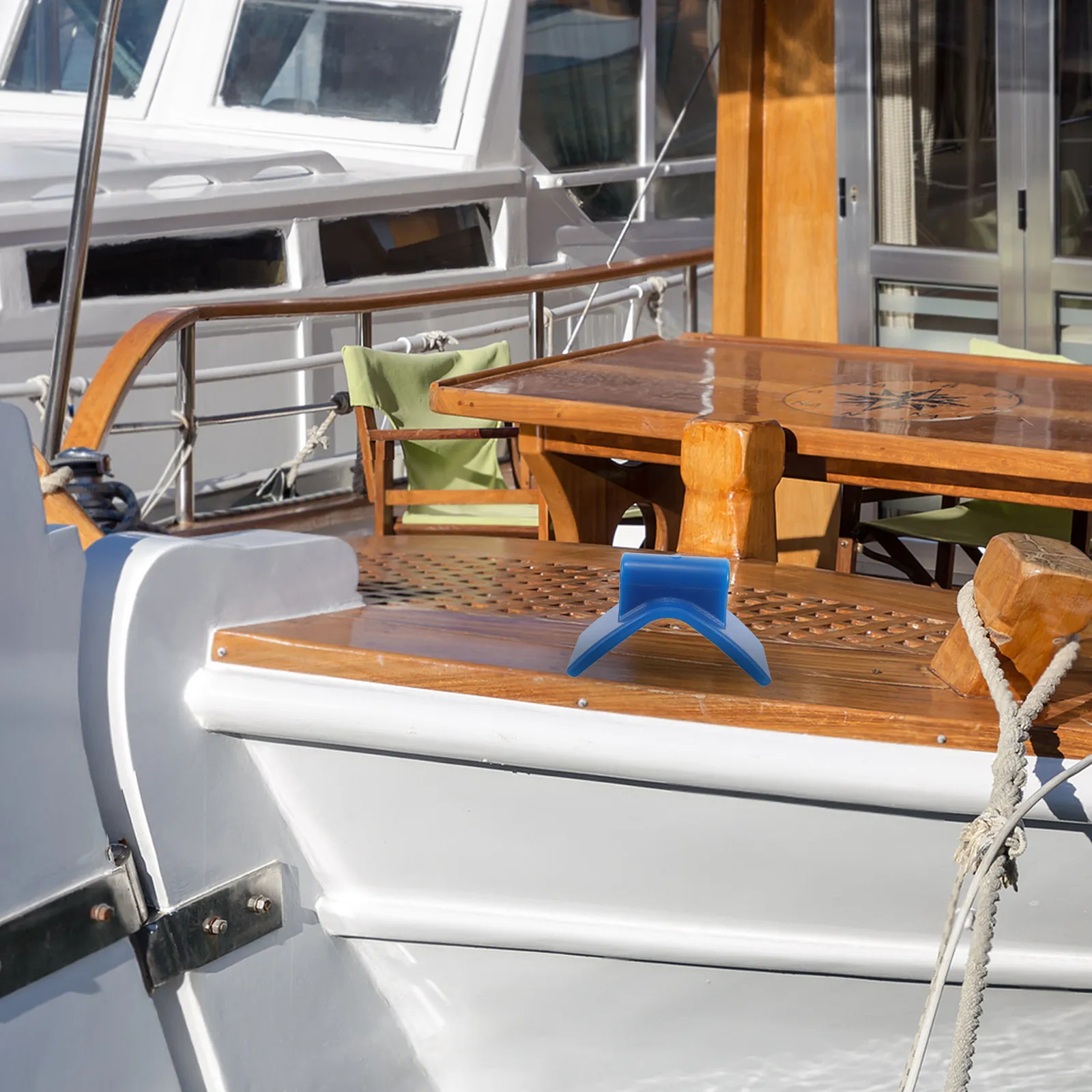 Boat Trailer V-Shape Heavy Duty Bow Stop Rubber Pad Marine Trailer Bow Stopper for Stable Transport and Dock Safety