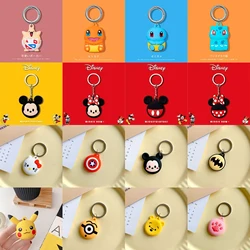 Cute cartoon For Apple Airtag Case Silicone Protective Cover Locator Tracker Keychain Shell